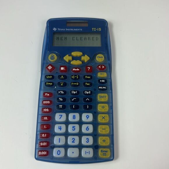 Texas Instruments TI-15 Scientific Calculator - Picture 2 of 5